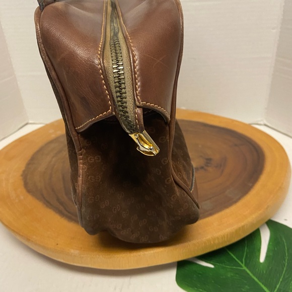 Vintage Gucci Micro Guccisma Leather Tote Bag - Picture 5 of 11